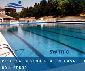 Piscina descoberta em Casas de Don Pedro