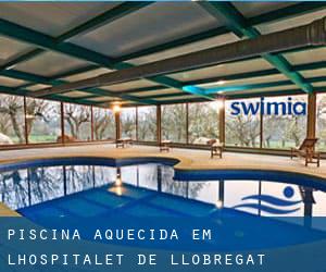 Piscina aquecida em L'Hospitalet de Llobregat