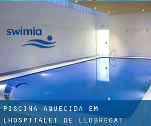 Piscina aquecida em L'Hospitalet de Llobregat