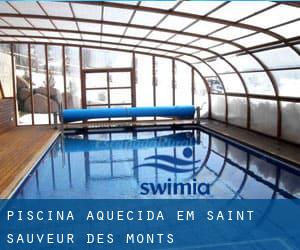 Piscina aquecida em Saint-Sauveur-des-Monts