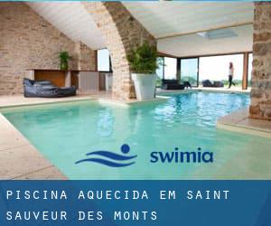 Piscina aquecida em Saint-Sauveur-des-Monts