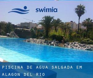 Piscina de água salgada em Alagón del Río