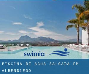 Piscina de água salgada em Albendiego