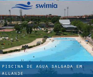 Piscina de água salgada em Allande