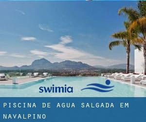 Piscina de água salgada em Navalpino