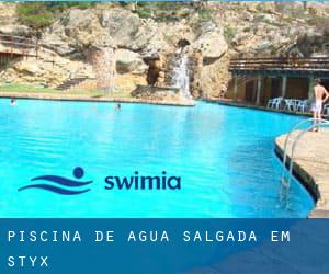 Piscina de água salgada em Styx