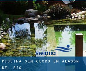 Piscina sem cloro em Alagón del Río